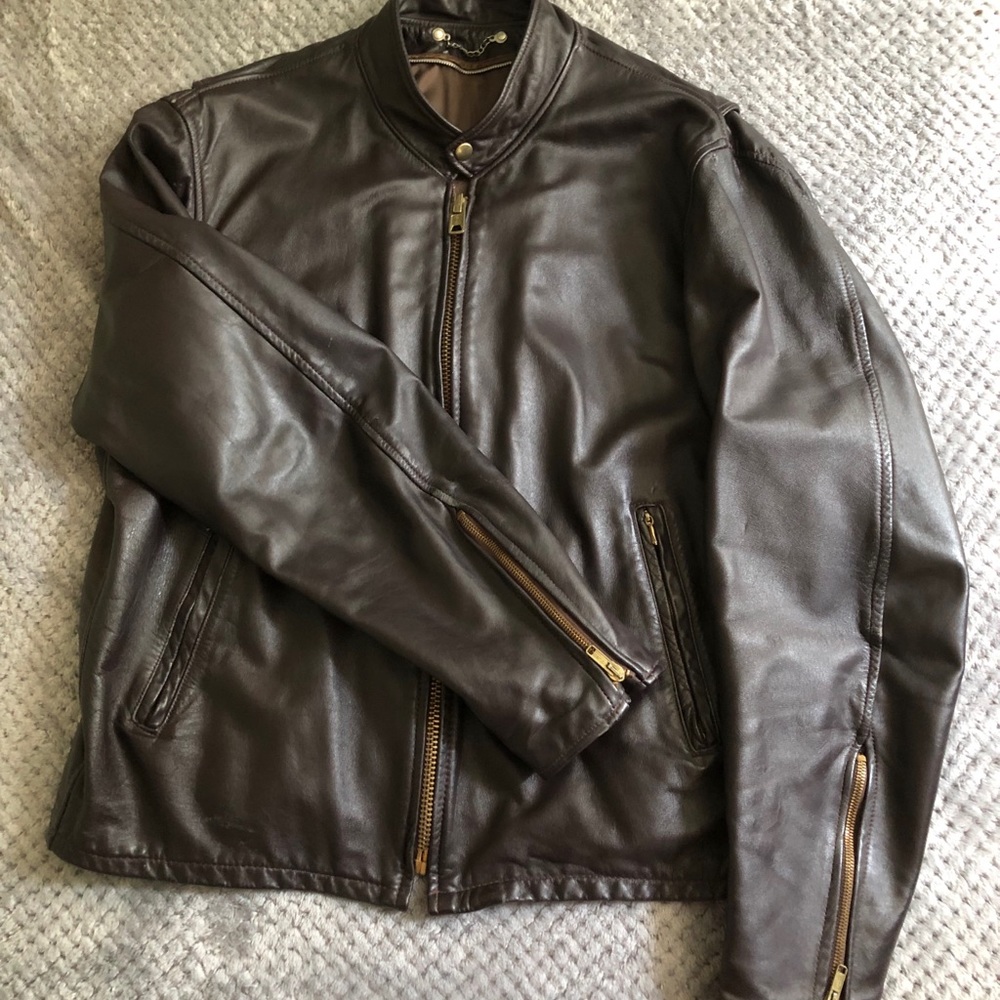 Genuine leather jacket